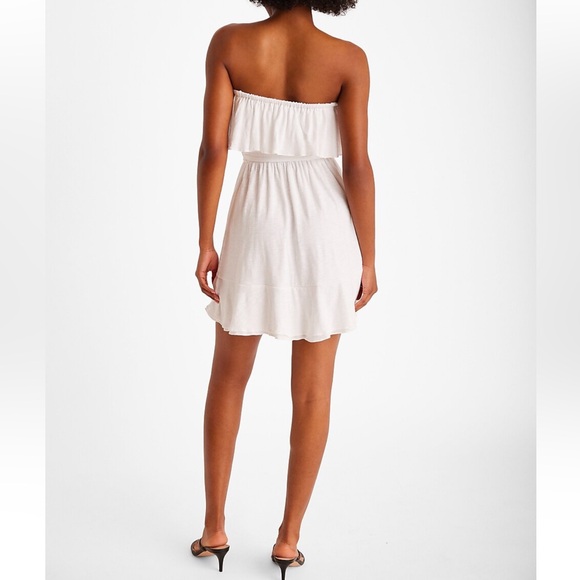 Strapless Ruffle Mini Dress - Picture 3 of 4